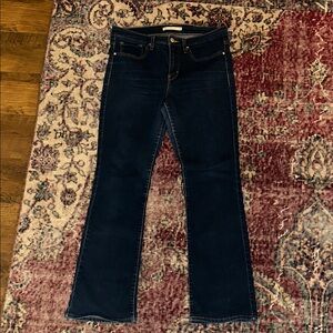 {Levi’s} 315 Shaping Bootcut dark wash jeans